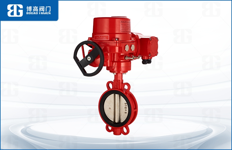 電動對(duì)夾式蝶(die)閥