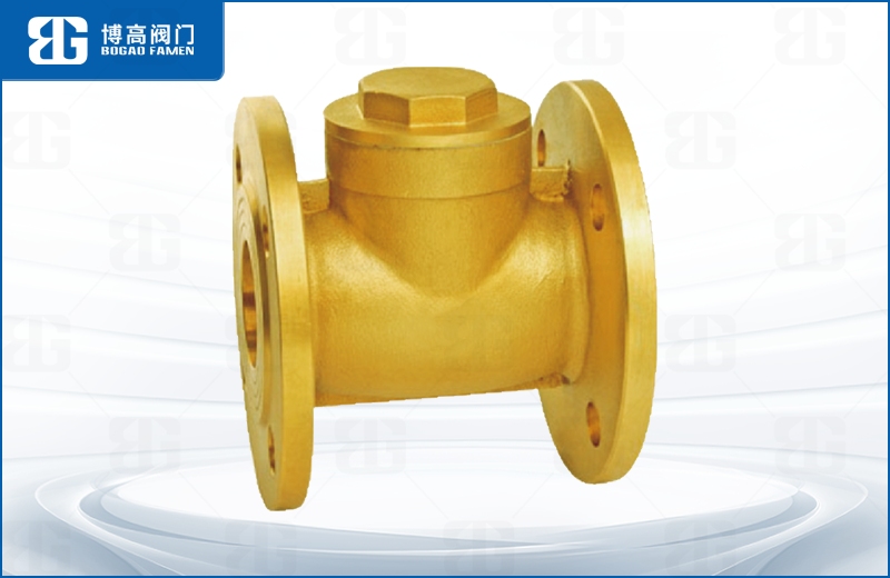 黃銅法(fa)蘭止回(hui)閥