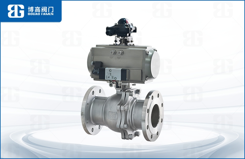 國标(biao)氣動浮動球閥(fa)